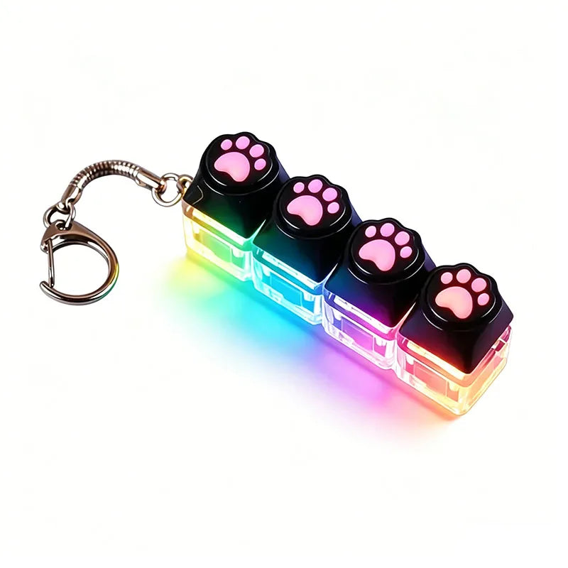 4 keyboard Cat ASMR LED