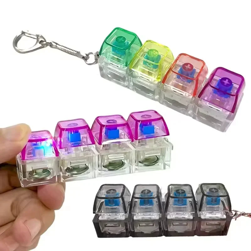 Keycap Keychain Fidget Toy