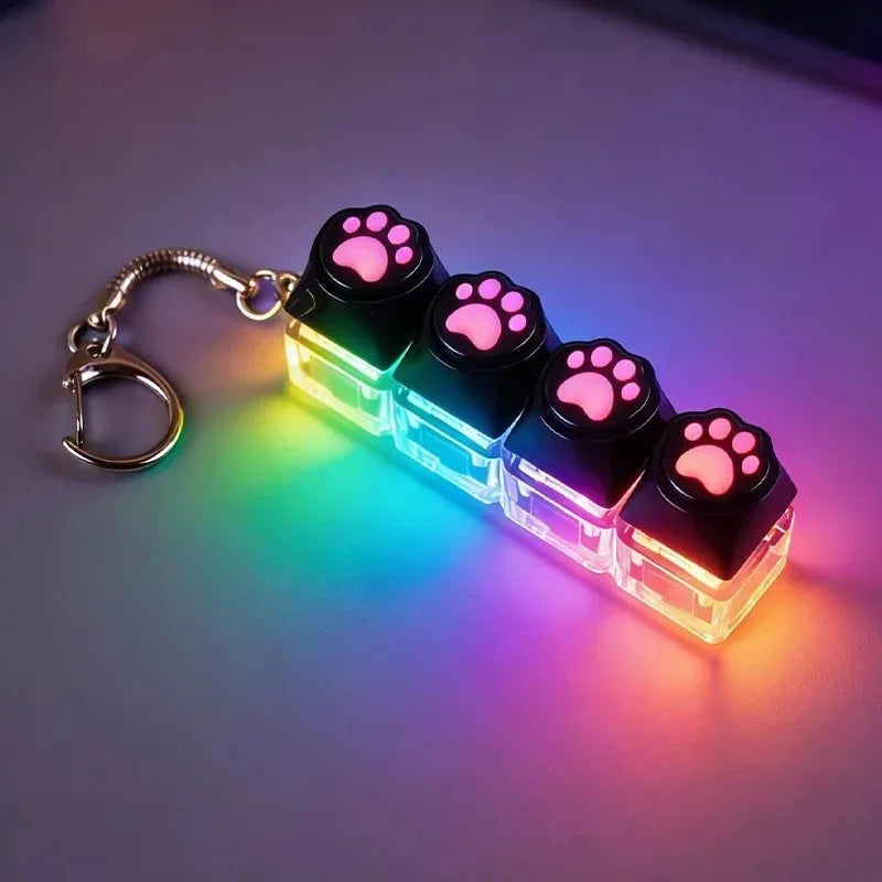 4 keyboard Cat ASMR LED