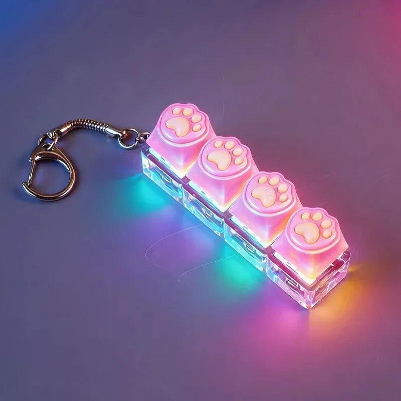 4 keyboard Cat ASMR LED